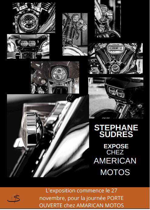 Stephane expose chez american motos